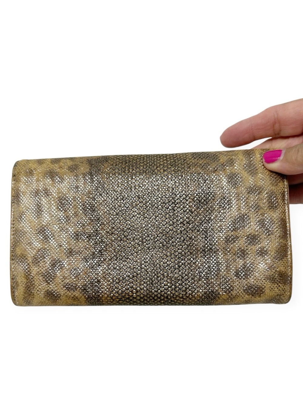 BVLGARI Metallic Python Wallet - Picture 5 of 16